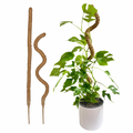 Tutor de Fibra de Coco Flexible 70 cm para Plantas Trepdadoras