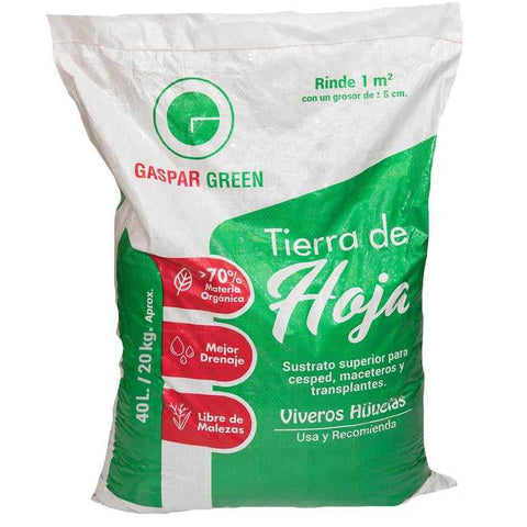 Tierra hojas 40 litros (solo retiro en tienda)
