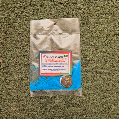 Sulfato cobre 10 gr