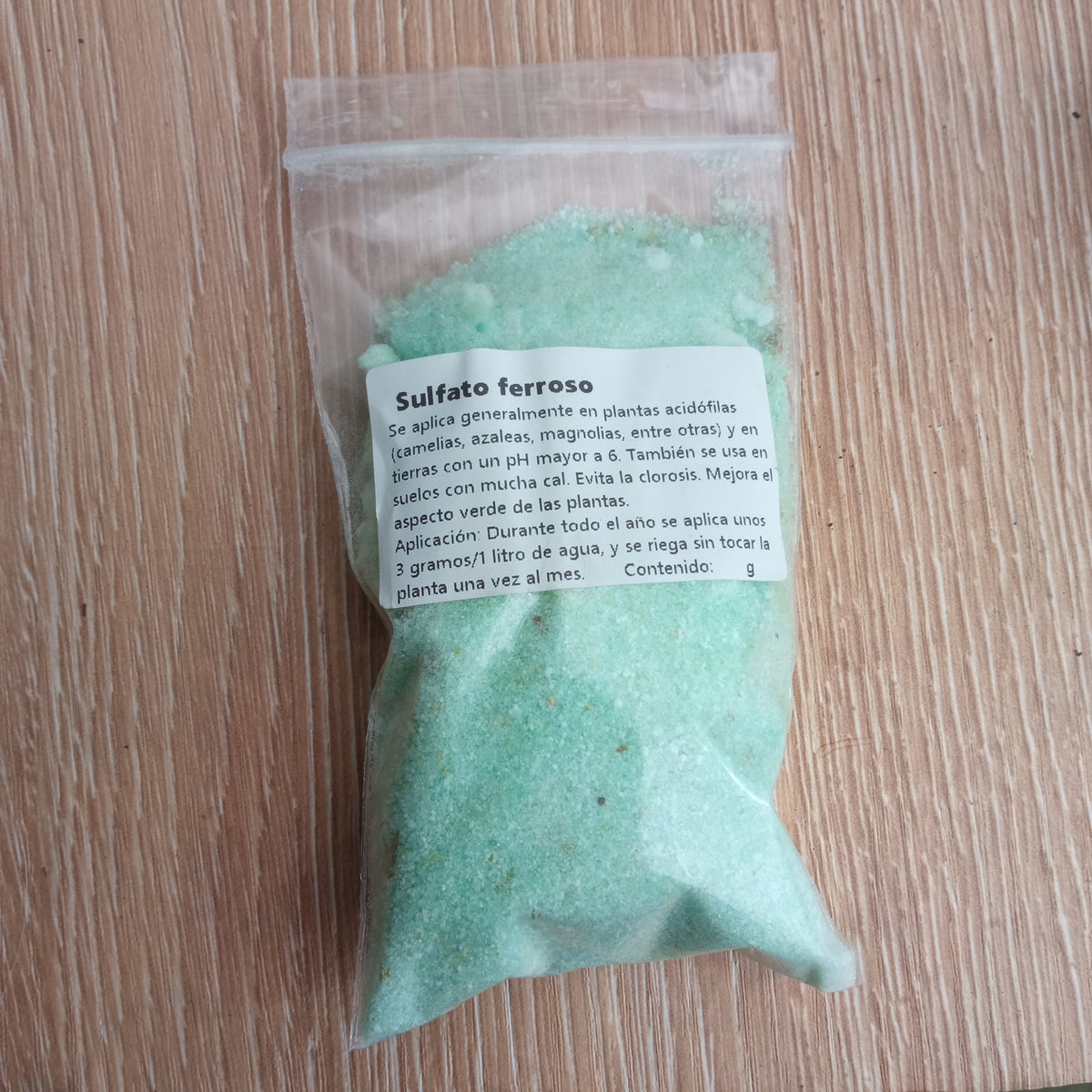 Sulfato ferroso 10gr