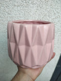 Maceta Cerámica Rosado